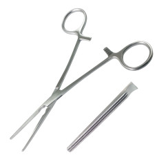 Затискач атравматичний судинний прямий Dardik (ЗА-107) 170 мм, Surgiwell (Пакистан)