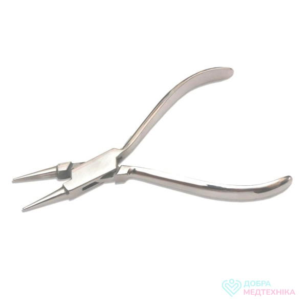 Щипці-круглогубці зуботехнічні для ортодонтії (ЩКЗ) 140 мм, Surgiwell (Пакистан)