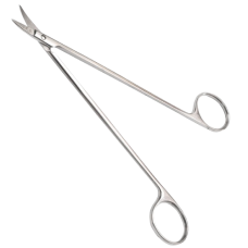 Ножиці хірургічні гострі вертикально-вигнуті (Н-23) 160 мм, Surgiwell (Пакистан)