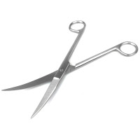 Ножиці хірургічні гострі зігнуті по Standard (НС-4-2) 200 мм, Surgiwell (Пакистан)