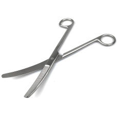 Ножиці хірургічні тупокінцеві вигнуті Standard (НС-4) 200 мм, Surgiwell (Пакистан)