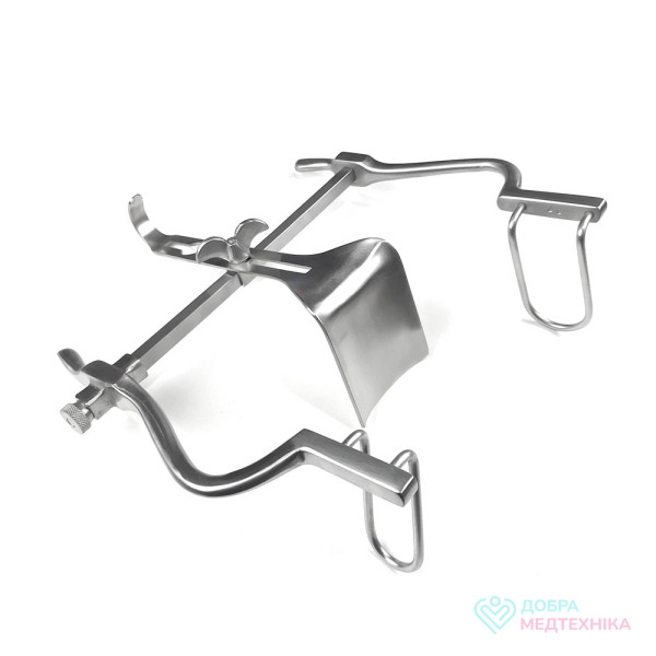 Ранорозширювач черевний рейковий тристулковий Gosset (РГ-4), Surgiwell (Пакистан)