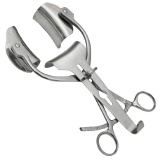 Ранорозширювач з кремальєрою тристулковий з кремальєрою Collin-Loktite (Р-48) 240 мм, Surgiwell (Пакистан)