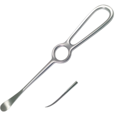 Распатор періостальний вигнутий Sedillot (РА-47) 210х13,5 мм, Surgiwell (Пакистан)