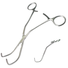  Затискач атравматичний анастомозний для перетискання аорти Lambert-Kay (ЗА-100) 200 мм, Surgiwell (Пакистан)