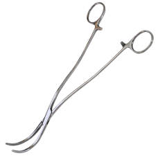 Дисектор із вигнутими ручками з кремальєрою № 4 по Satinsky (Сатинському) (Д-35) 220 мм, Surgiwell (Пакистан)