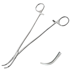 Дисектор із вигнутими ручками з кремальєрою № 2 по Satinsky (Сатинському) (Д-33) 210 мм, Surgiwell (Пакистан)