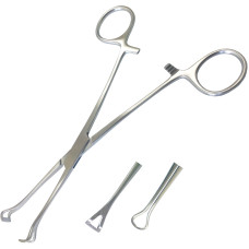 Затискач кишковий атравматичний по Babcock (ЗА-111) 210 мм, Surgiwell (Пакистан)