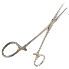 Затискач кровоспинний прямий Baby-Crile (дитячий Більрот) (З-92-2) 140 мм, Surgiwell (Пакистан)