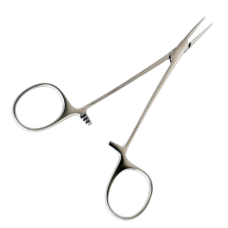 Затискач кровоспинний прямий Halsted-Mosquito (Москіт) (З-120) 125 мм, Surgiwell (Пакистан)