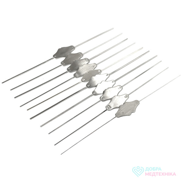 Зонд циліндричний двосторонній для слізного каналу Bowman (ЗЦ-000-7) 135 мм, Surgiwell (Пакистан)