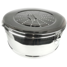 Коробка стерилізаційна (Бікс) з фільтром №12 по Konrich (КСК-12ф) 12 л, Surgiwell (Пакистан)