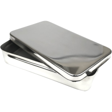 Контейнер для інструментів із кришкою без ручки (ЛК-260) 260x150x50 мм, Surgiwell (Пакистан)