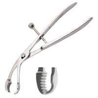 Кісткотримач хірургічний вигнутий Verbrugge (К-177) 260 мм, Surgiwell (Пакистан)