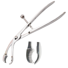 Кісткотримач хірургічний вигнутий по Verbrugge (К-178) 260 мм, Surgiwell (Пакистан)