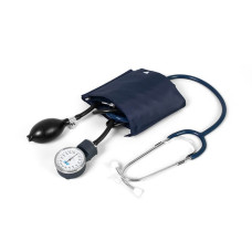 Механічний тонометр із вбудованим стетоскопом та манжетою 22-32 см AND UA-100