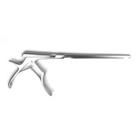 Кусачки кісткові для геміламінектомії Ferris-Smith-Kerrison вигнуті вниз під 90° (КГН-90-4) 200х4 мм, Surgiwell (Пакистан)