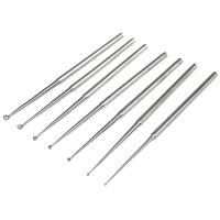 Кюретка вушна пряма гостра Buck (КУ-1-КУ-7) 165 мм, Surgiwell (Пакистан)