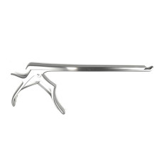 Кусачки кісткові для геміламінектомії Ferris-Smith-Kerrison вигнуті вгору під 40° (КГВ-40-5) 200х5 мм, Surgiwell (Пакистан)