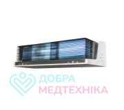 Екрановані опромінювачі з жалюзі