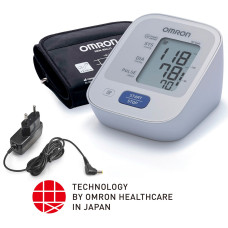 Тонометр автоматичний з манжетою 22-42 см та адаптером OMRON M2 Basic НЕM-7121-АLRU