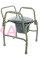 Крісло-туалет сталеве з відкидними підлокітниками Doctor Life 10748/Y