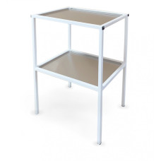 Столик медичний маніпуляційний з нержавіючими полицями Omega СІ-5-1н