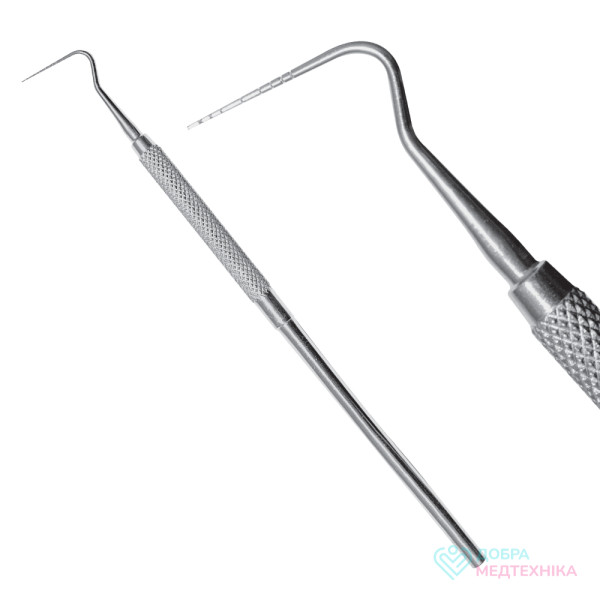 Зонд стоматологічний пародонтальний зі шкалою (1-2-3-4-5-6-7-8-9-10), Surgicon SD-1078-26 (Пакистан)