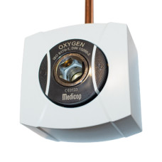 Розетка газова SMARTLET; DIN, кисень (настінна), Medicop 1035001 (Словенія)