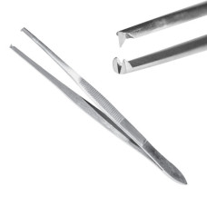 Пінцет хірургічний 1/2 зубий Stille 150х3 мм, Surgicon J-16-073 (Пакистан)