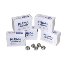 Дитячі стоматологічні коронки для постійних зубів PermaCrown (5 шт), Shinhung (Корея)