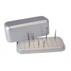 Максі-підставка для стерилізації стоматологічних борів на 50 інструментів 106х47х40 мм Nichrominox 190240 (Франція)