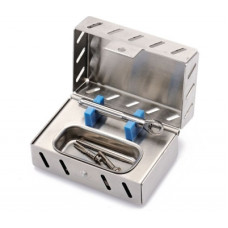 Міні-касета для імплантології для стерилізації стоматологічних інструментів N5 С-модель 80х55х40 мм Nichrominox 500850-С (Франція)