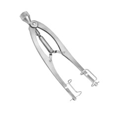 Вікотримач  із гвинтовим фіксатором Castroviejo, 9,5 см, Surgicon J-50-138 (Пакистан)