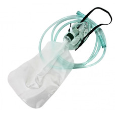 Маска медична киснева з регульованим носовим затиском і мішком Greetmed GT010-160 (Китай)