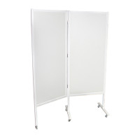 Ширма медична двосекційна пересувна Viola Шк-2