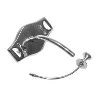 Трубка трахеотомічна Chevalier-Jackson 45х4 мм, Surgicon J-26-150 (Пакистан)