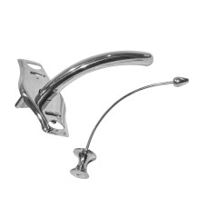 Трубка трахеотомічна Chevalier-Jackson 60х7 мм, Surgicon J-26-180 (Пакистан)