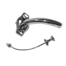 Трубка трахеотомічна Chevalier-Jackson 75х10 мм, Surgicon J-26-210 (Пакистан)