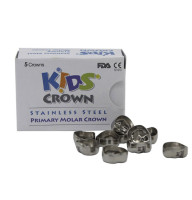Дитячі стоматологічні коронки для молочних молярів Kids Crown (5 шт), Shinhung (Корея)