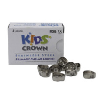 Дитячі стоматологічні коронки для молочних молярів Kids Crown (10 шт), Shinhung (Корея)