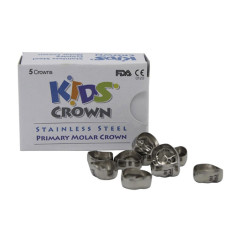 Дитячі стоматологічні коронки для молочних молярів Kids Crown (5 шт), Shinhung (Корея)
