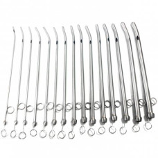  Катетер урологічний металевий для чоловіків (КУМ) 290 мм, Surgiwell (Пакистан)