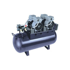 Компресор стоматологічний Anya ND-200 з горизонтальним ресівером для 3-х установок (Китай)