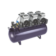 Компресор стоматологічний Anya ND-300 з горизонтальним ресівером для 4-х і 5-ти установок (Китай)