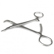 Кісткотримач із зігнутою робочою частиною та кремальєрою (К-174) 140 мм, Surgiwell (Пакистан)