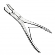 Кусачки кісткові шарнірні з подвійною передачею вигнуті по LANSEN (Щ-113) 180 мм, Surgiwell (Пакистан)