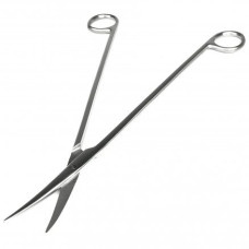 Ножиці анатомічні зігнуті гострі для розсічення м'яких тканин Metzenbaum (НВ-8-2) 280 мм, Surgiwell (Пакистан)