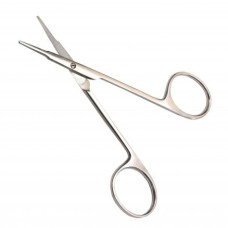 Ножиці хірургічні прямі тупокінцеві для рогівки (Н-44-1) 110 мм, Surgiwell (Пакистан)