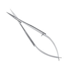 Ножиці медичні хірургічні мініатюрні вигнуті Westcott 110 мм, Surgicon J-22-247 (Пакистан)